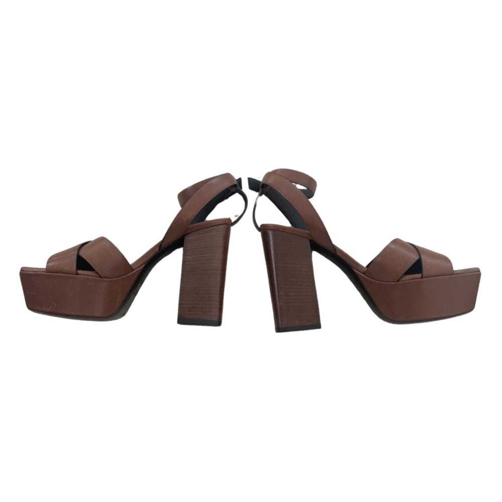 Saint Laurent Farrah leather sandal - image 9