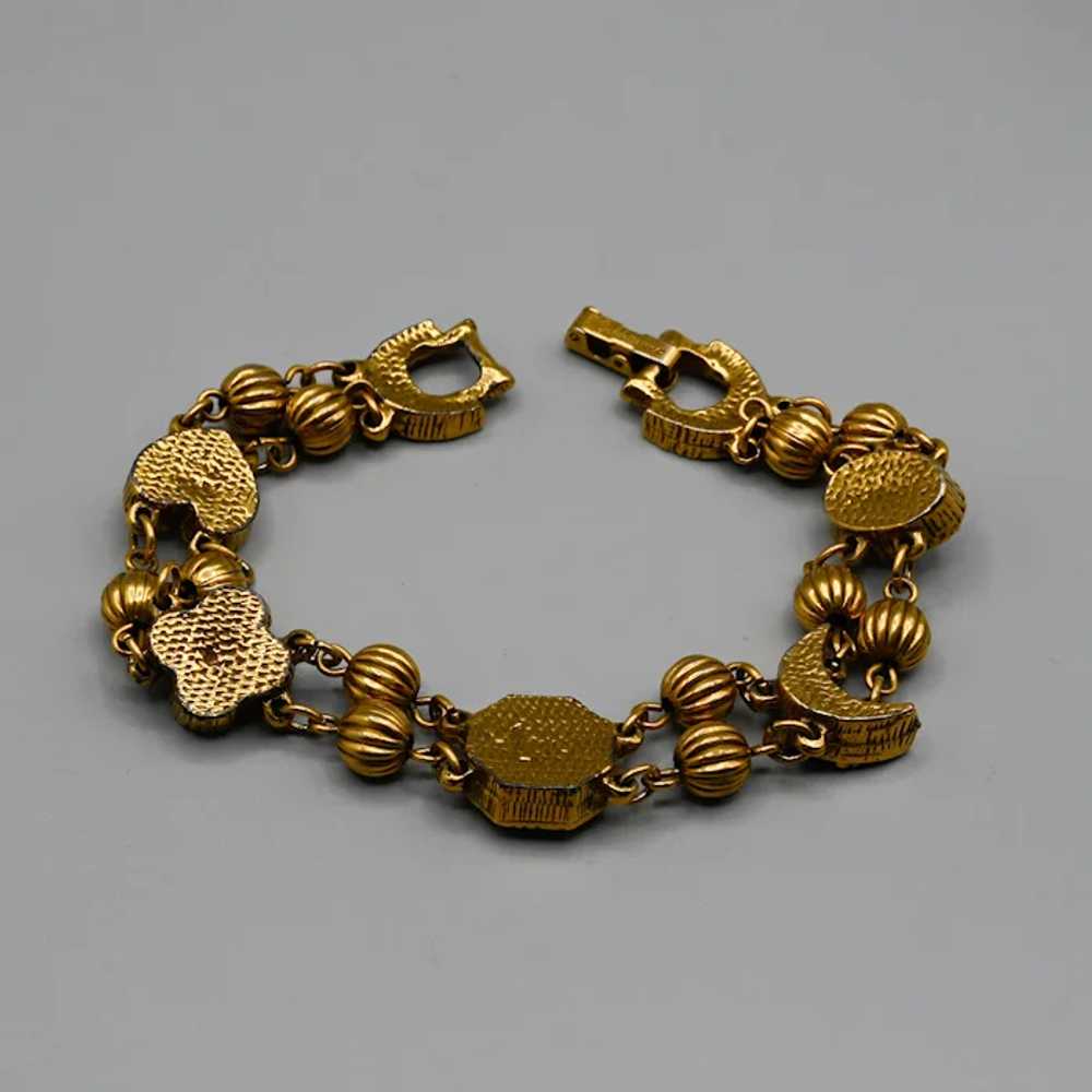 Goldette Victorian Revival Bracelet - image 2