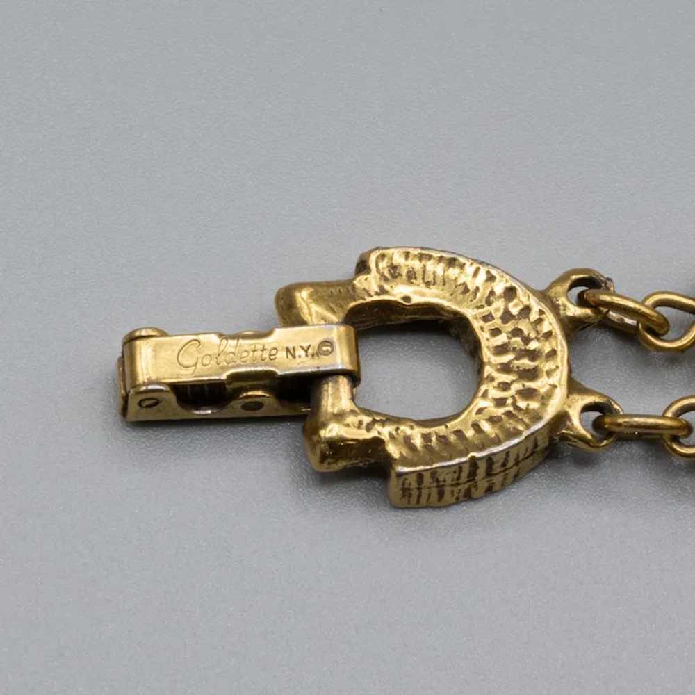 Goldette Victorian Revival Bracelet - image 3