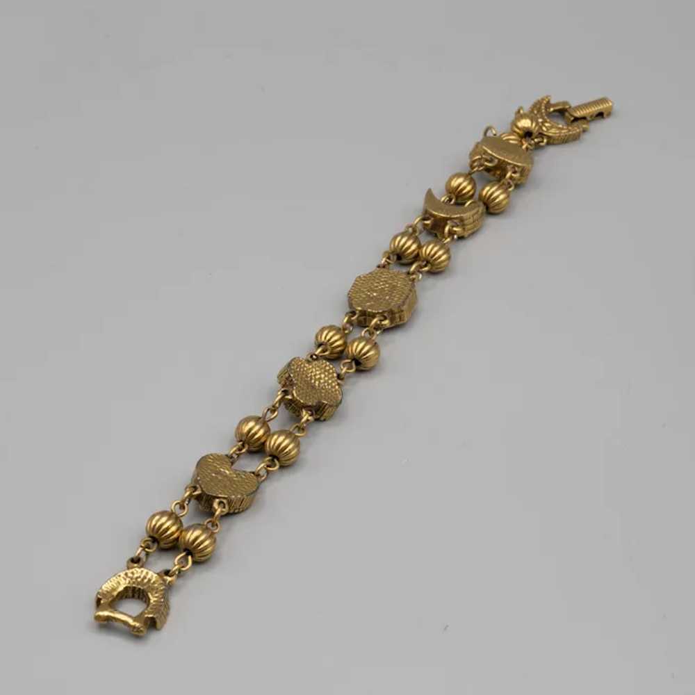 Goldette Victorian Revival Bracelet - image 5