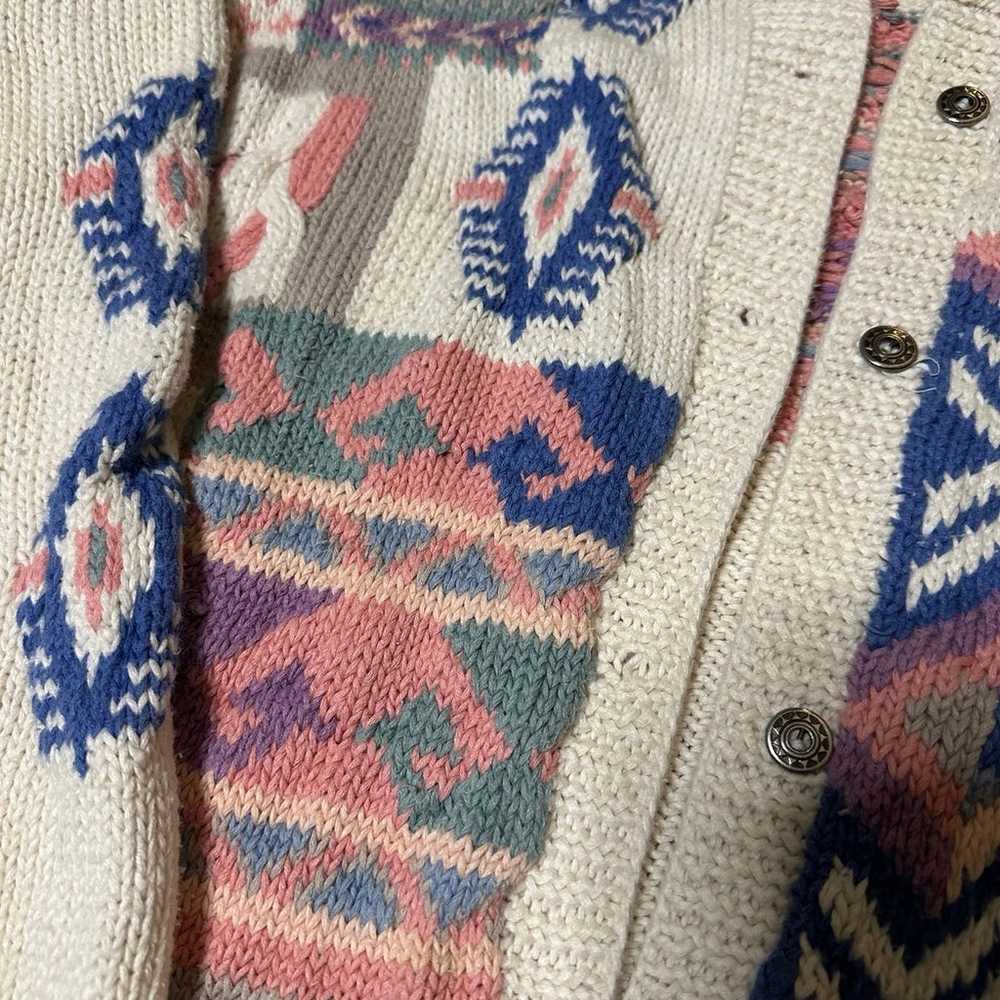 Vintage Woolrich Cardigan Sweater Medium - image 3