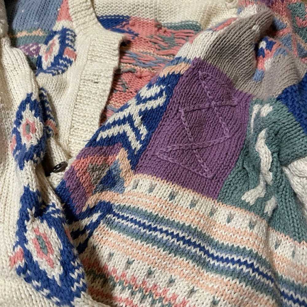 Vintage Woolrich Cardigan Sweater Medium - image 8