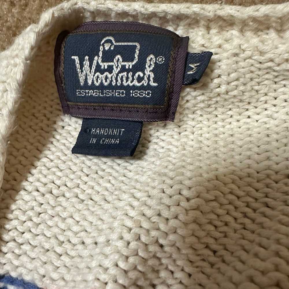 Vintage Woolrich Cardigan Sweater Medium - image 9
