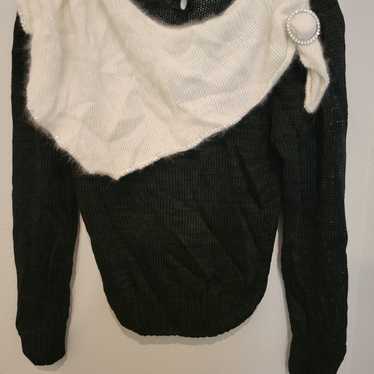 Vintage Black Sweater 1980's - image 1