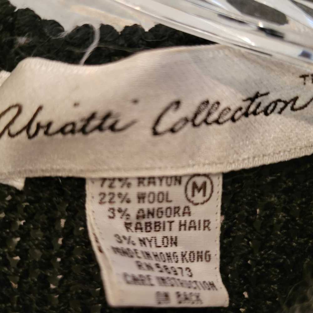 Vintage Black Sweater 1980's - image 3