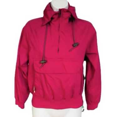 Vintage Columbia 1983 Pink Pullover Rain Jacket Wi
