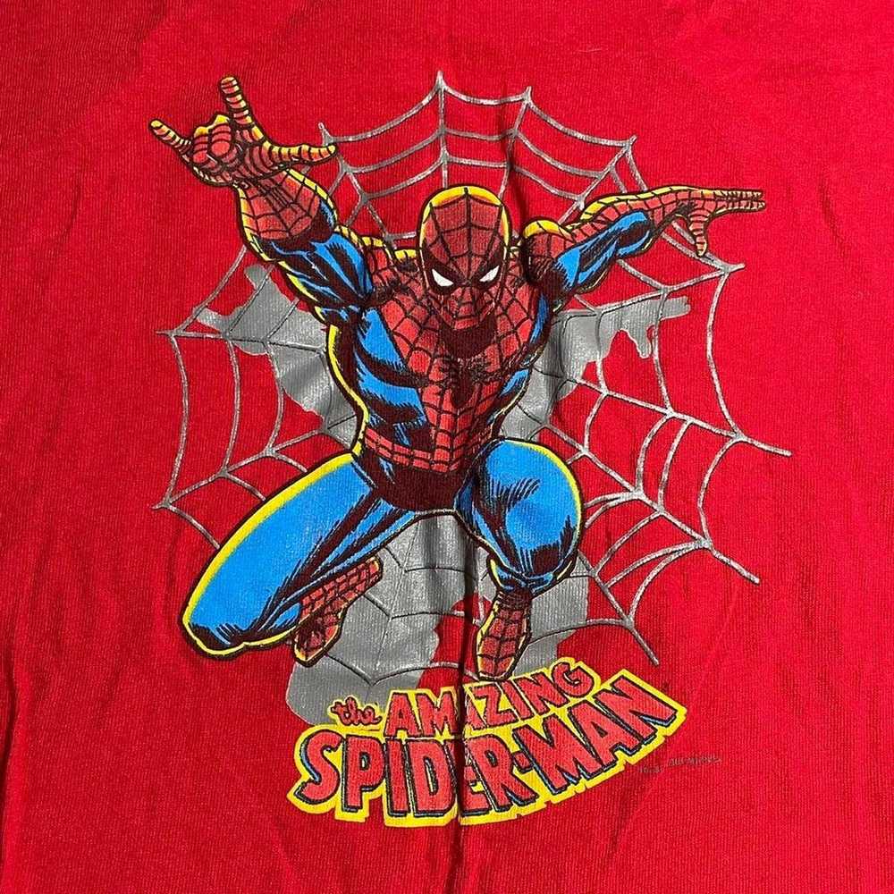 VTG 90s The Amazing Spider-Man’s Single Stitch Te… - image 2