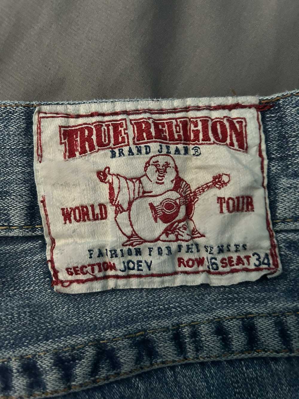 True Religion × Vintage Flared True Religion Embr… - image 5