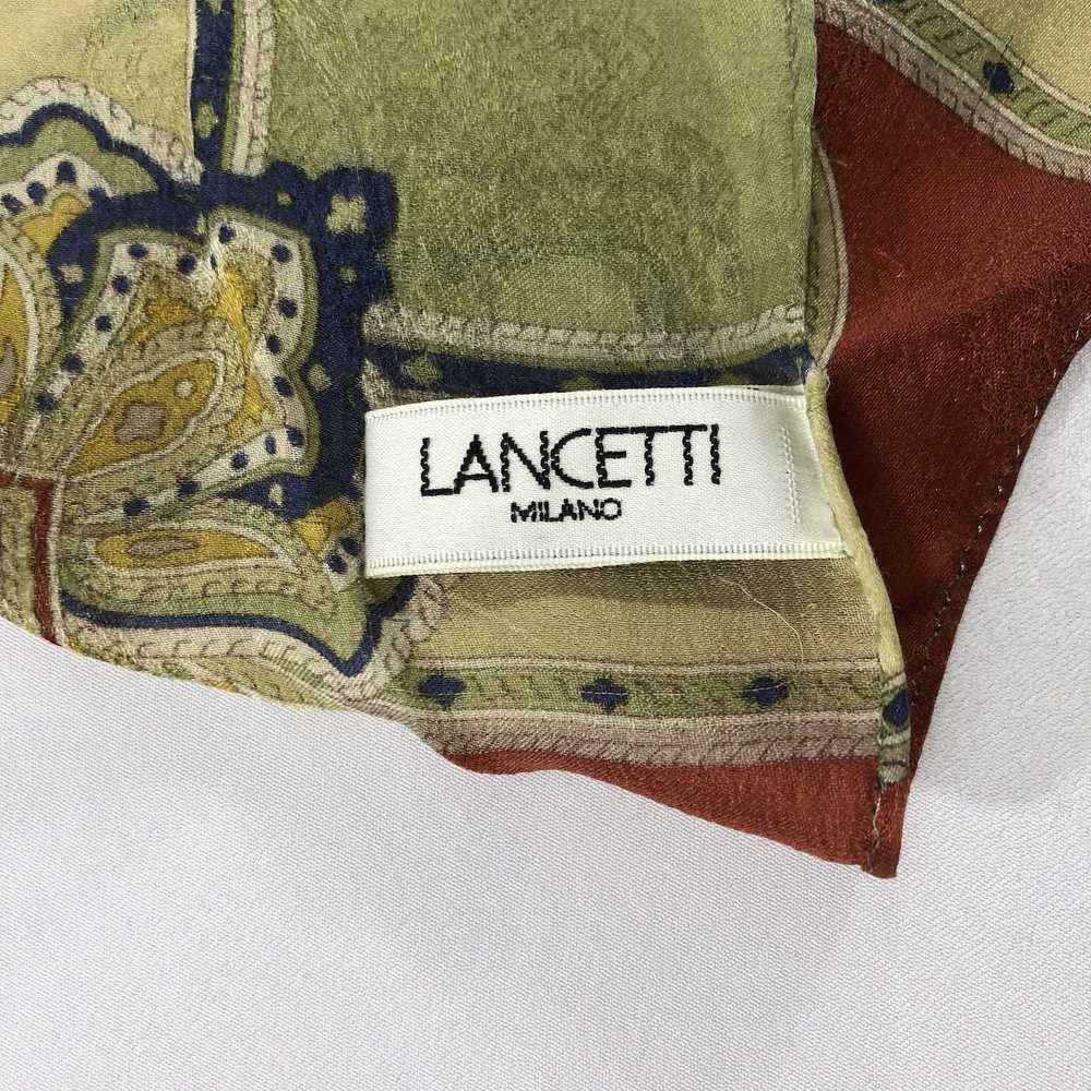 Lui de Lancetti × Vintage Vintage Lancetti Silk S… - image 5