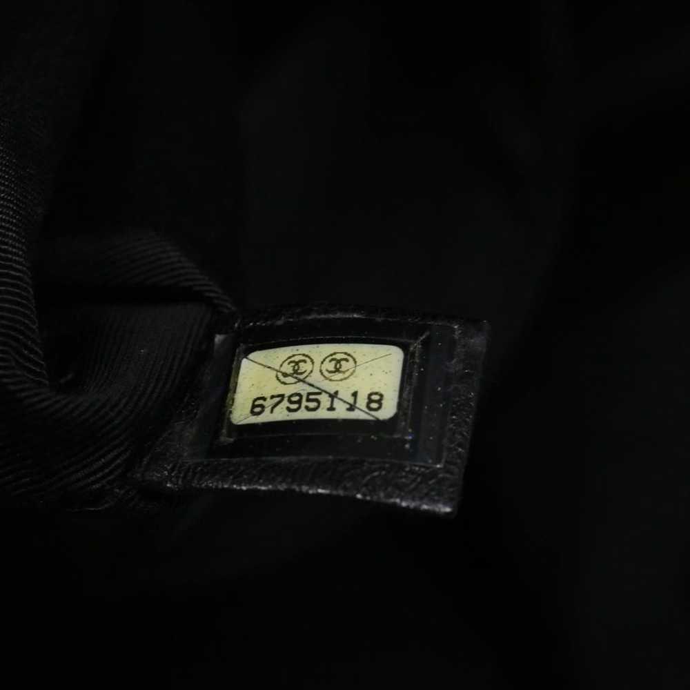 Chanel CHANEL Wild Stitch Hand Bag Leather Black … - image 12