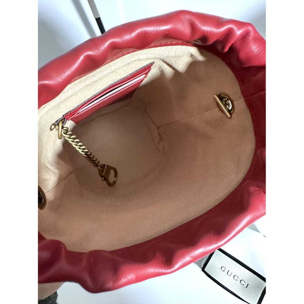 Gucci Gg Marmont Chain Bucket leather crossbody b… - image 7