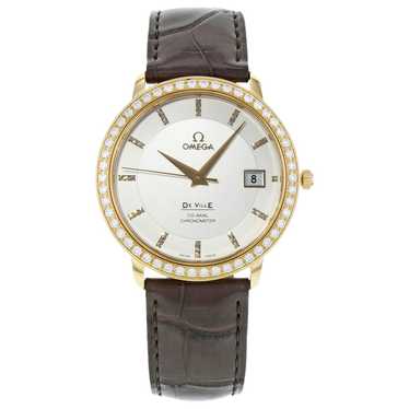 Omega Pink gold watch