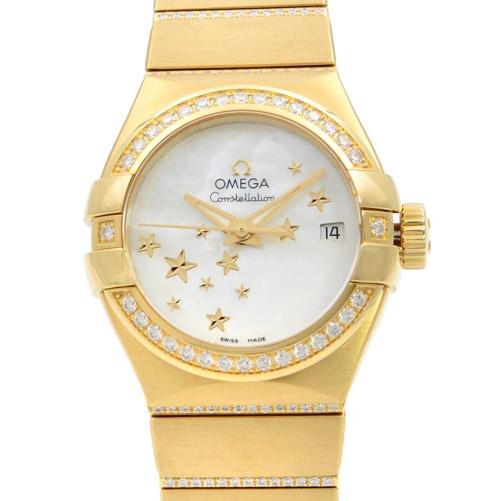 Omega Yellow gold watch - image 2