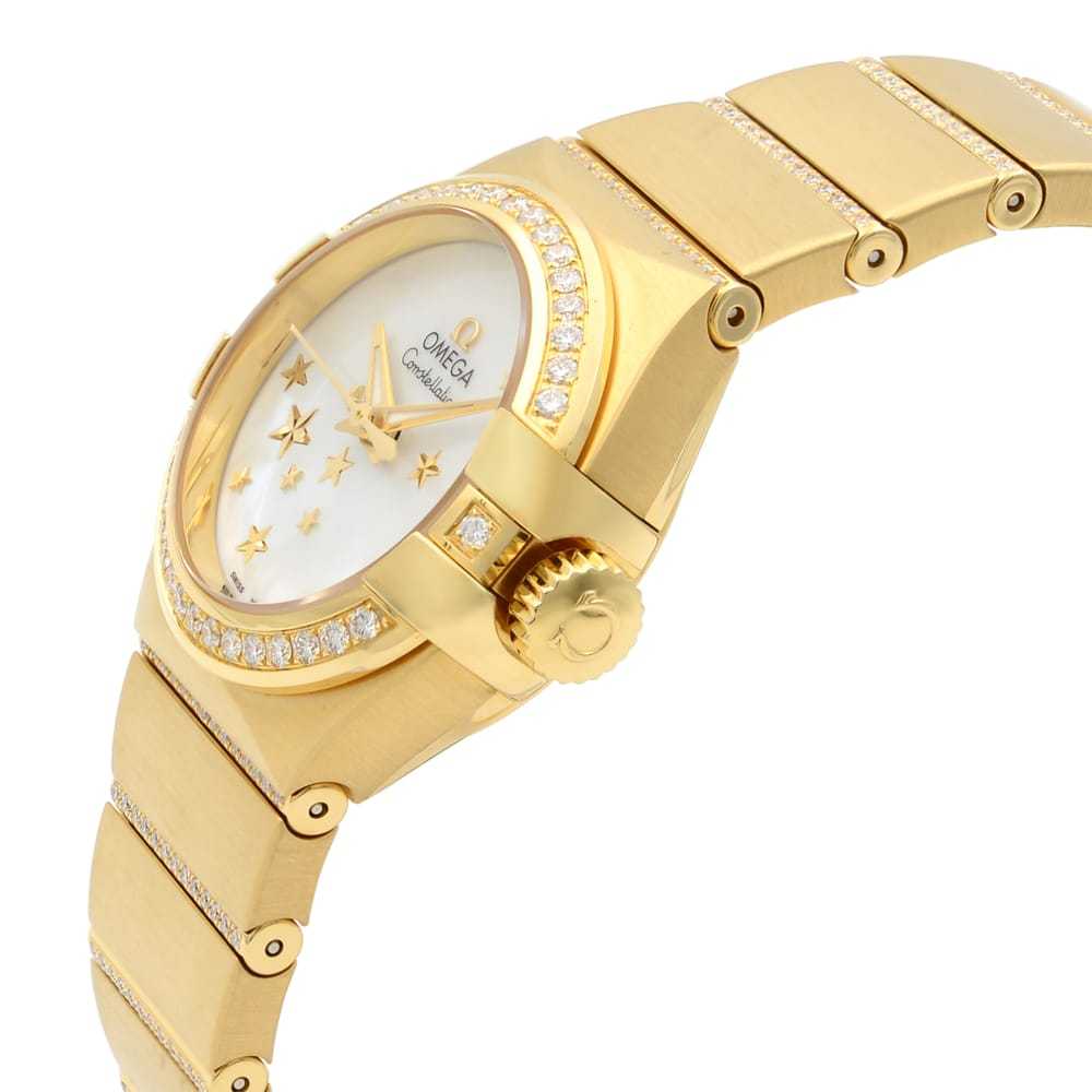 Omega Yellow gold watch - image 3