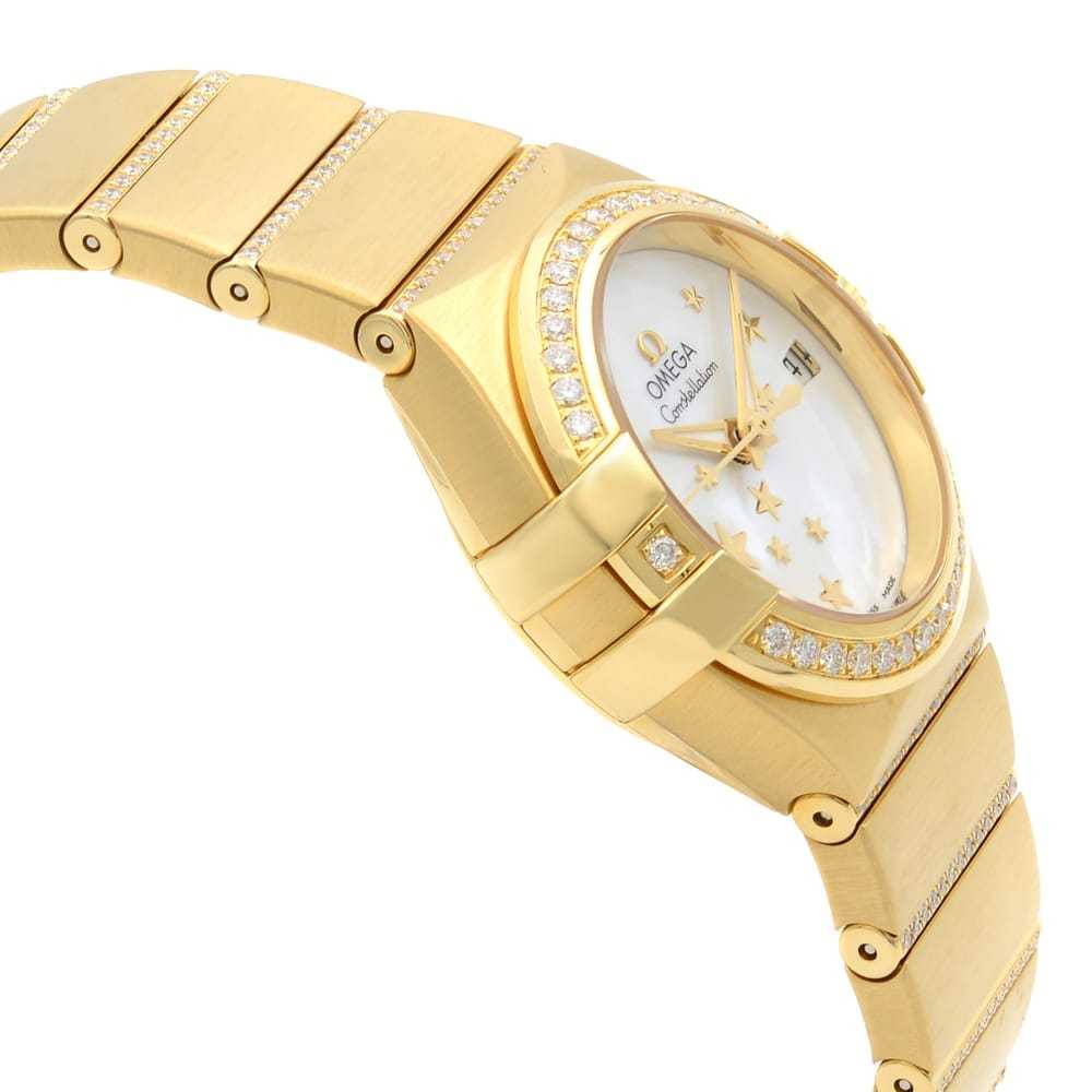 Omega Yellow gold watch - image 4