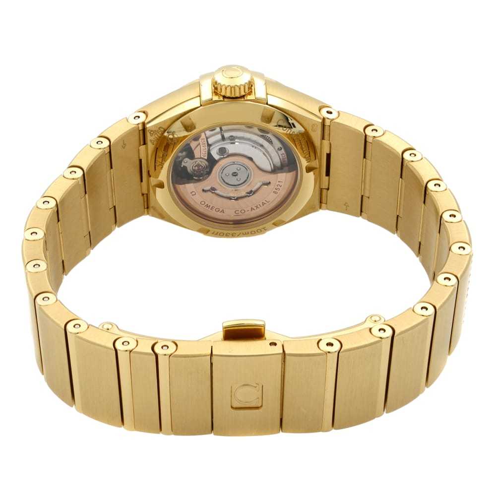 Omega Yellow gold watch - image 5