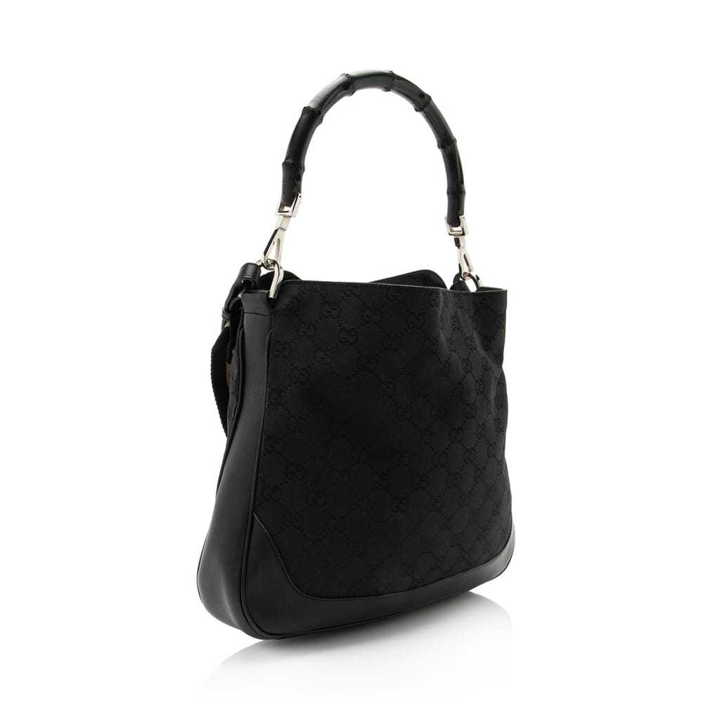 Gucci Bamboo cloth handbag - image 2