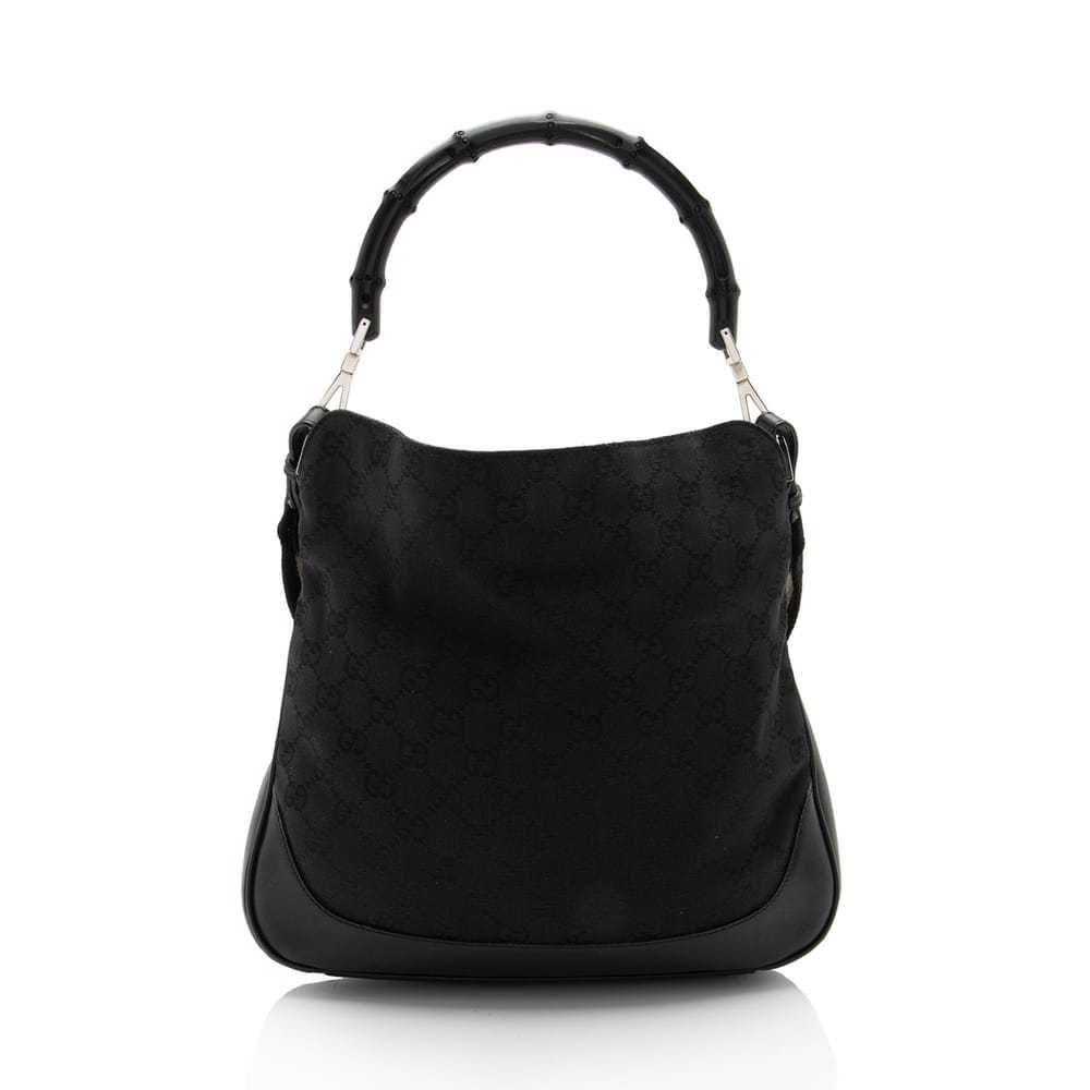 Gucci Bamboo cloth handbag - image 3