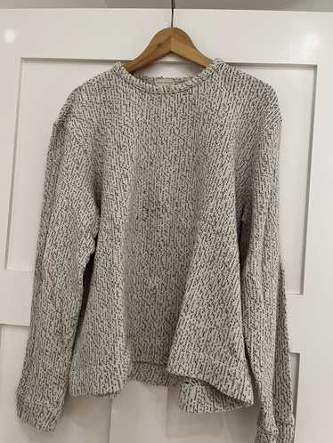 Club Monaco Marled-weave sweatshirt