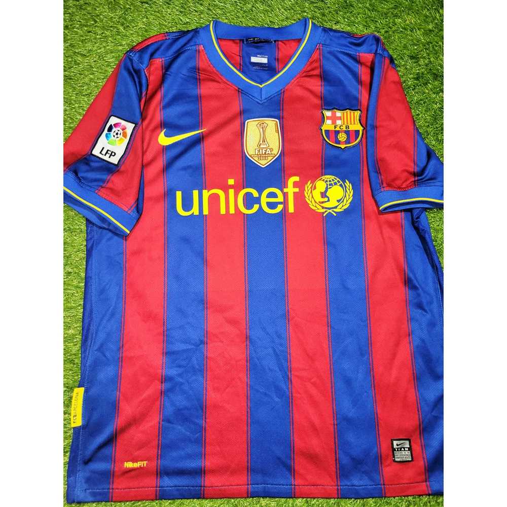 Nike Messi Barcelona 2009 2010 Home Soccer Jersey… - image 2