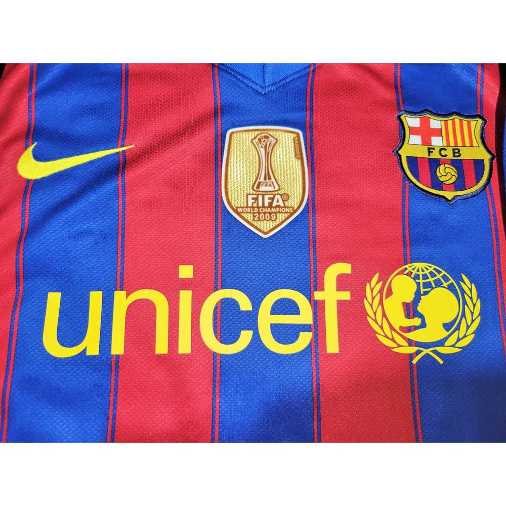 Nike Messi Barcelona 2009 2010 Home Soccer Jersey… - image 3