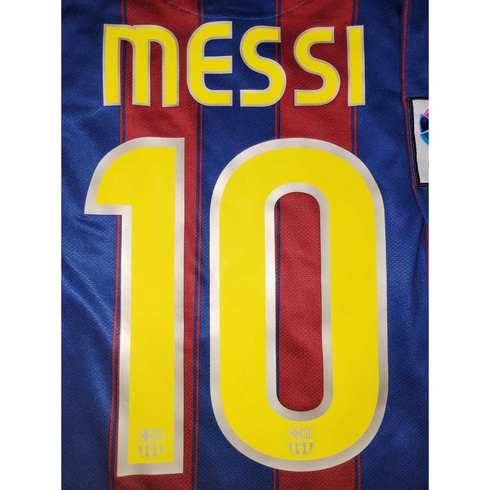 Nike Messi Barcelona 2009 2010 Home Soccer Jersey… - image 4