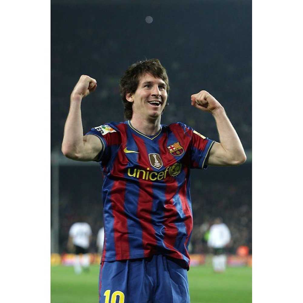 Nike Messi Barcelona 2009 2010 Home Soccer Jersey… - image 8