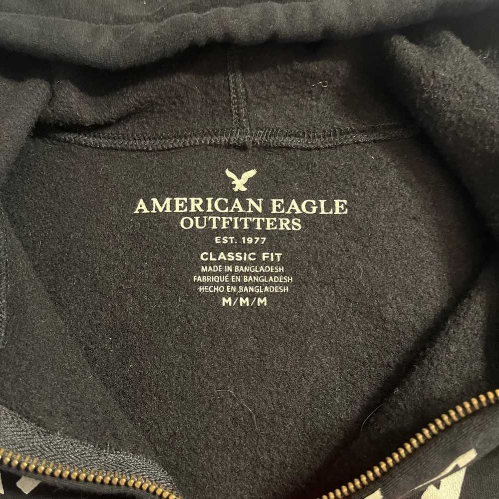 American Eagle Men’s zip-up hoodie, Men’s medium,… - image 3