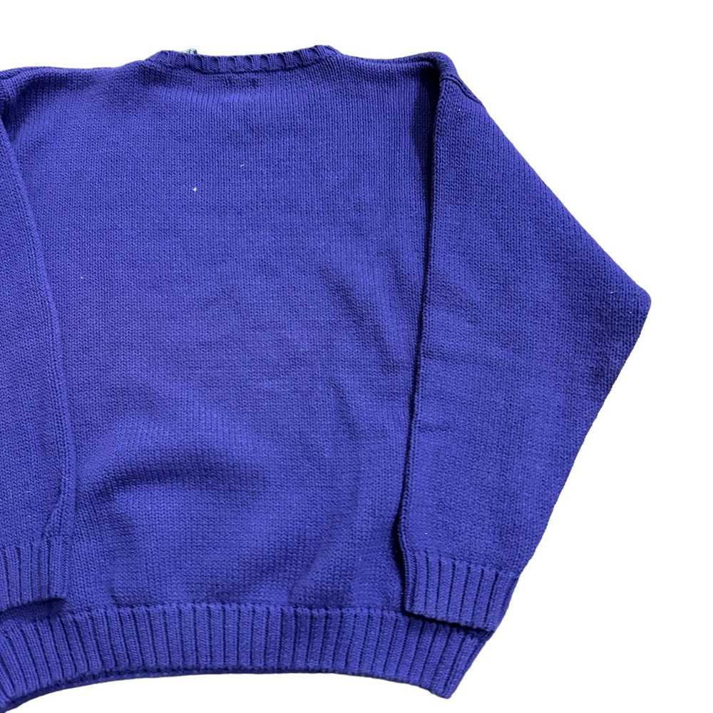 Vintage 90s VTG Purple Gap Cotton Heavy Weight Pu… - image 8