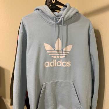 Adidas blue hoodie - image 1