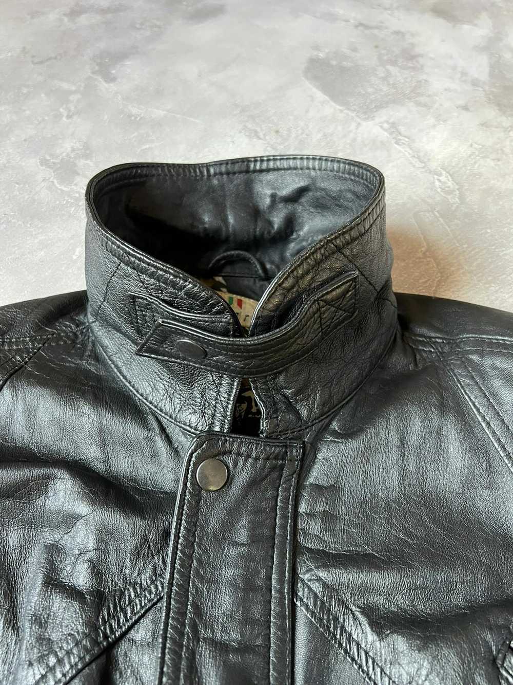 Japanese Brand × Leather Jacket × Racing Vintage … - image 7