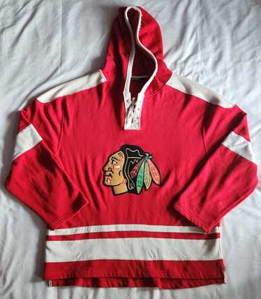 Chicago Blackhawks Lace-Up Hoodie Adult popular S By OTS NHL Hockey