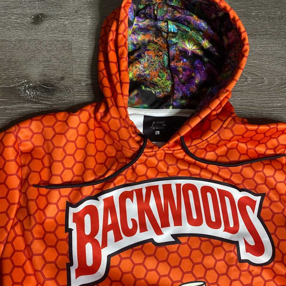 Orange clearance backwoods hoodie