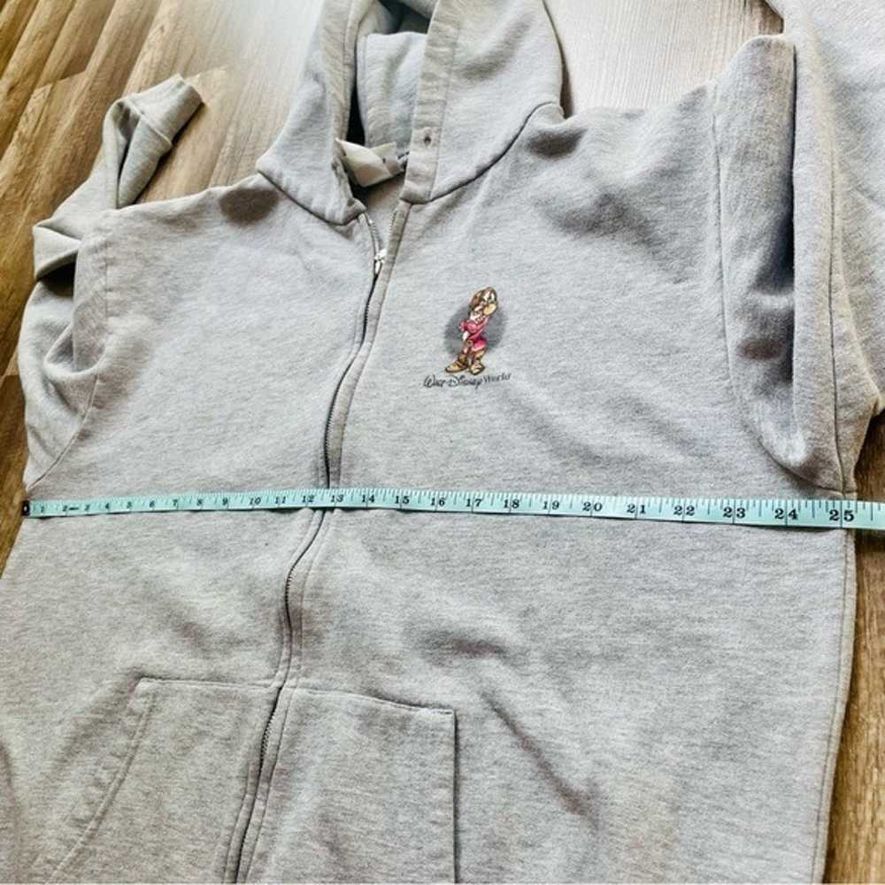 Disney World Vintage Grumpy Zip Up Hoodie X-Large… - image 7