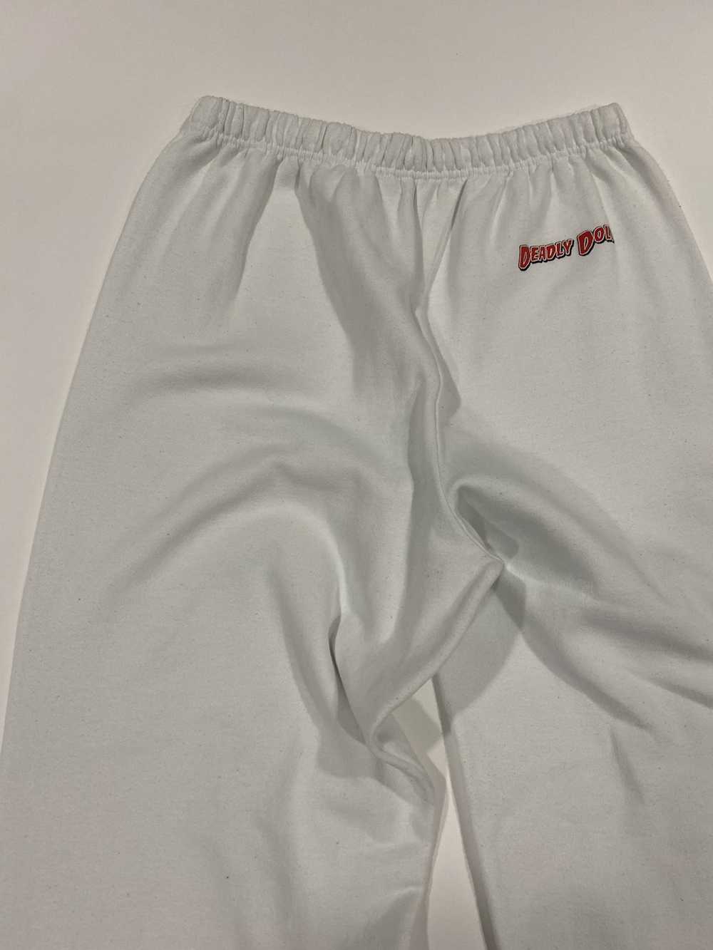 Streetwear Deadly Doll Doomed Lipstick Sweatpants - image 2