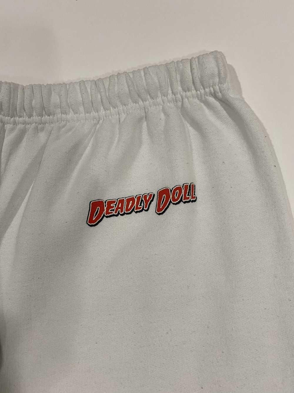 Streetwear Deadly Doll Doomed Lipstick Sweatpants - image 3