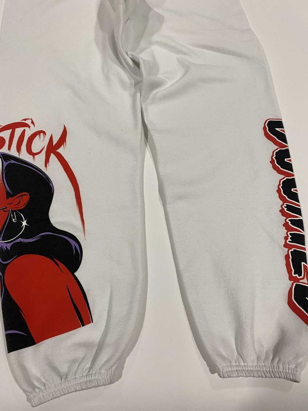 Streetwear Deadly Doll Doomed Lipstick Sweatpants - image 4