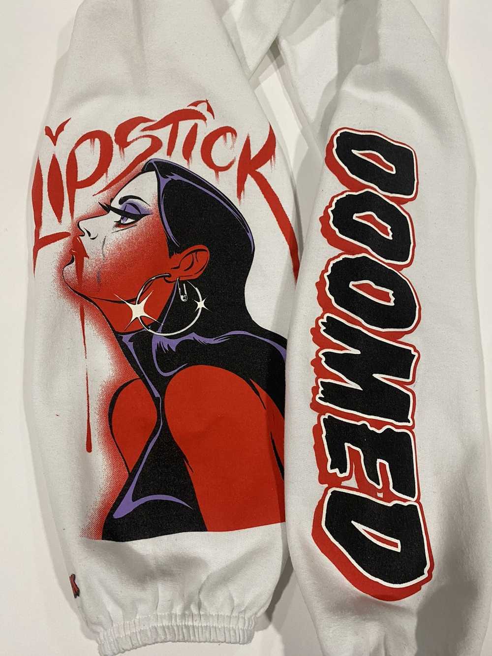 Streetwear Deadly Doll Doomed Lipstick Sweatpants - image 5