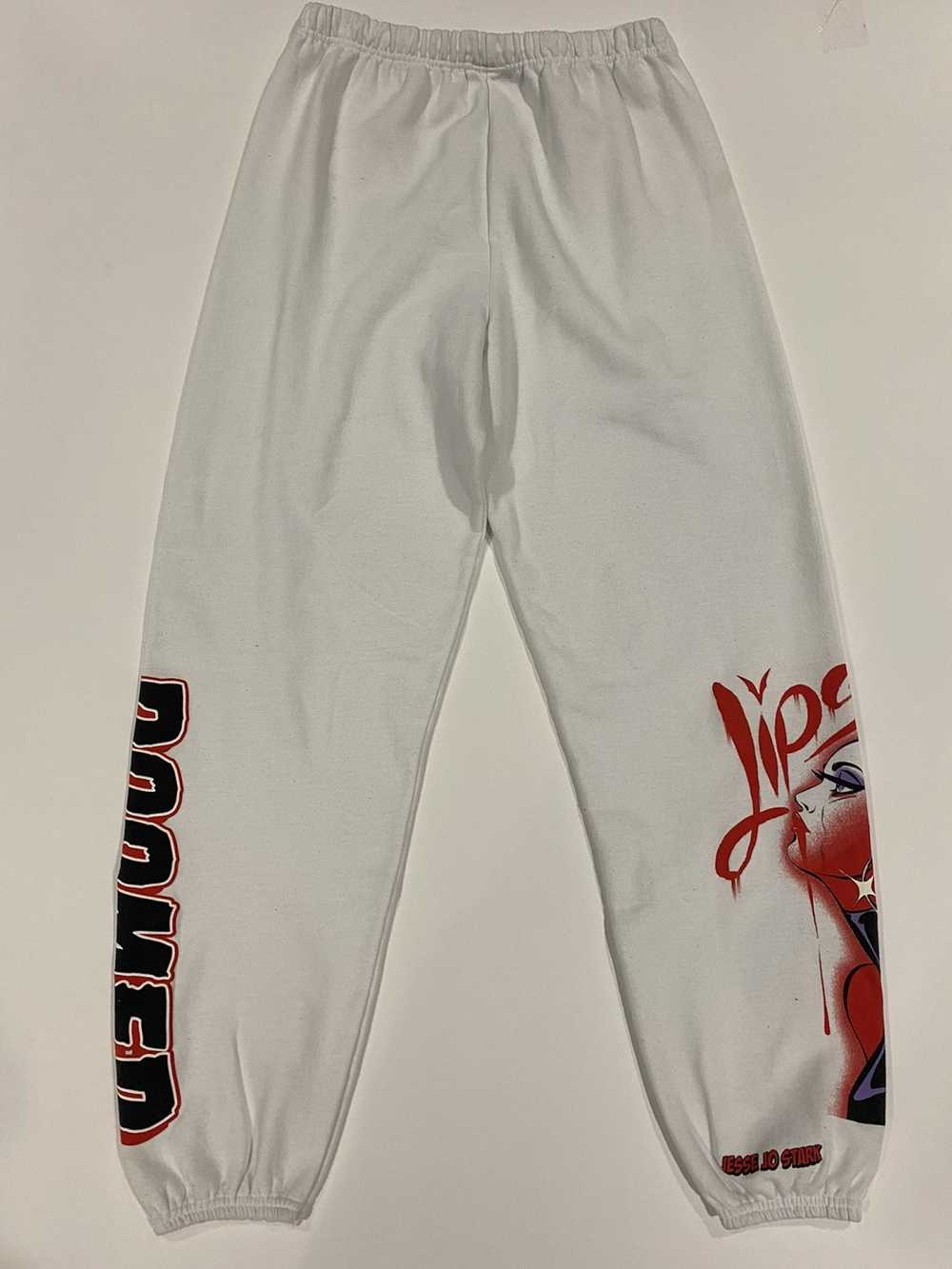 Streetwear Deadly Doll Doomed Lipstick Sweatpants - image 6