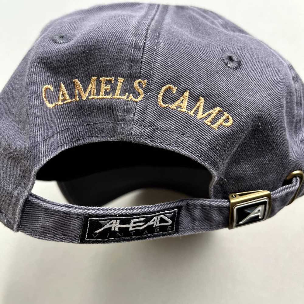 Vintage Camels Camp Hat Cap Gray Desert Animals N… - image 5