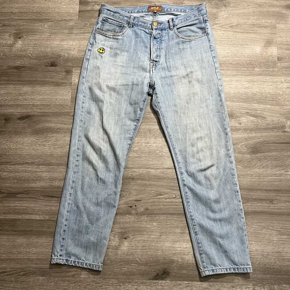 Golf Wang Golf Wang Smiley Face Denim Jeans - image 2