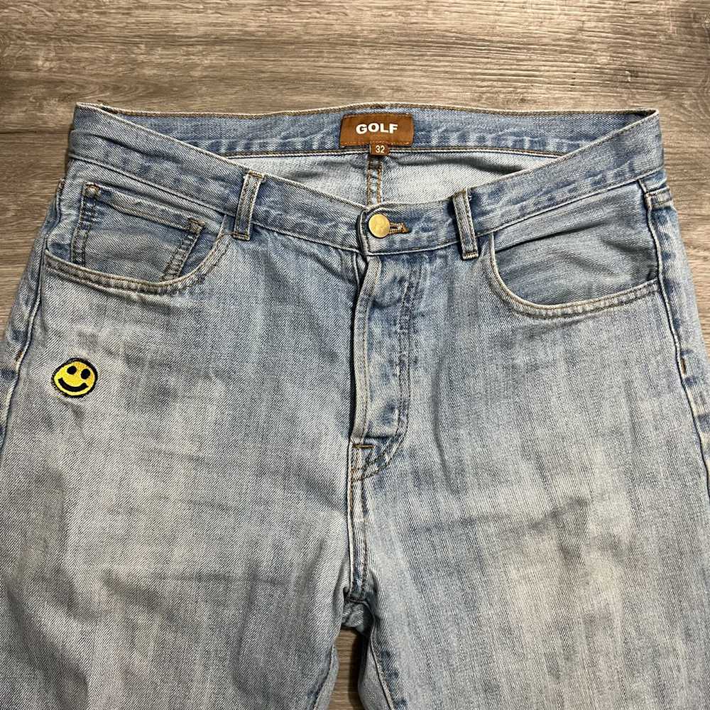 Golf Wang Golf Wang Smiley Face Denim Jeans - image 5