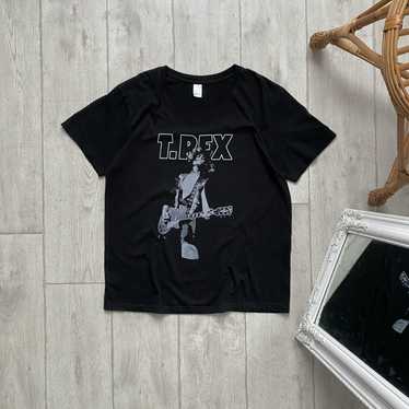 T.Rex Marc Bolan deconstructed t-shirt by Chaser Brand 80's Glam Rock Band  Tee