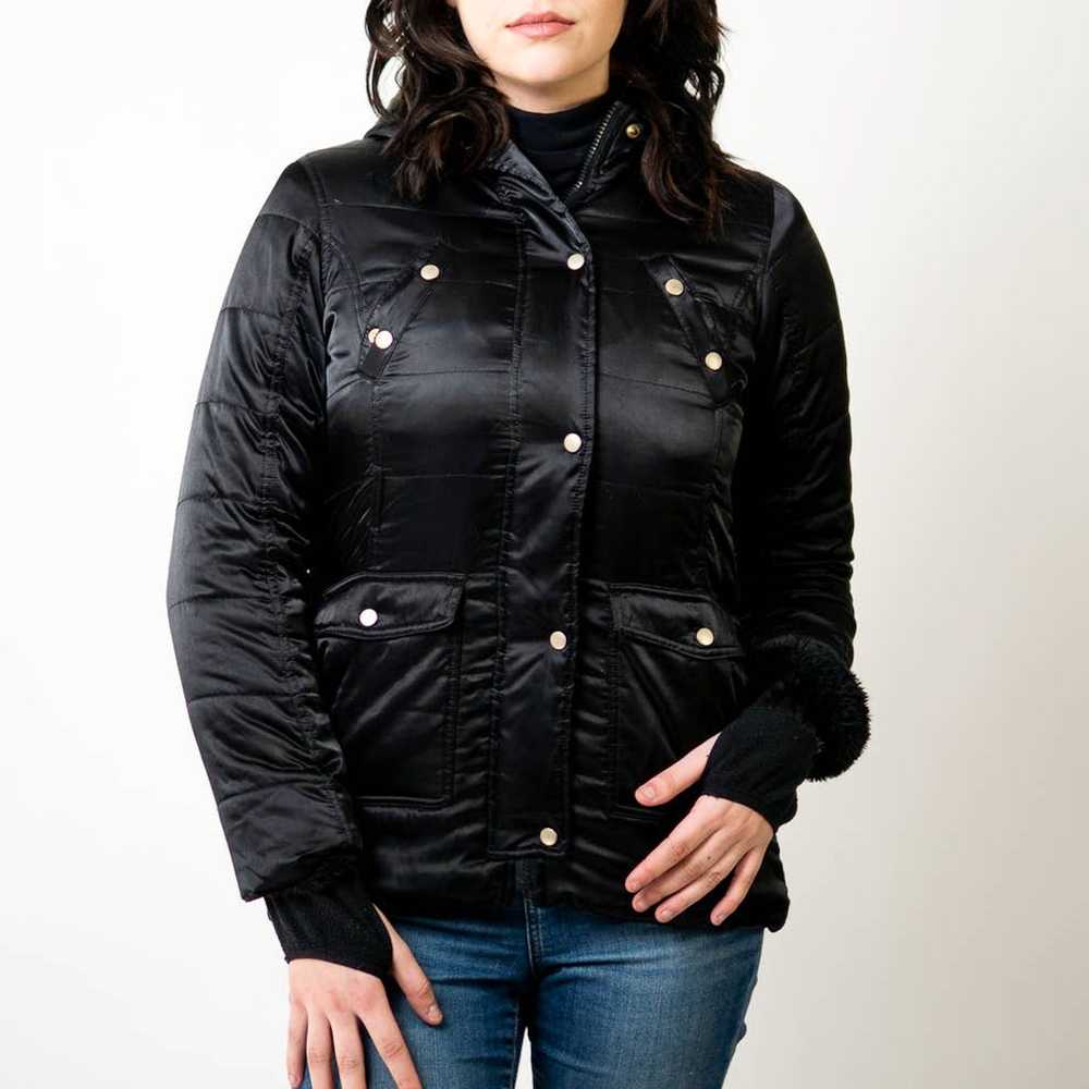 Lands End Lands' End Black Puffer Coat Jacket - M - image 4