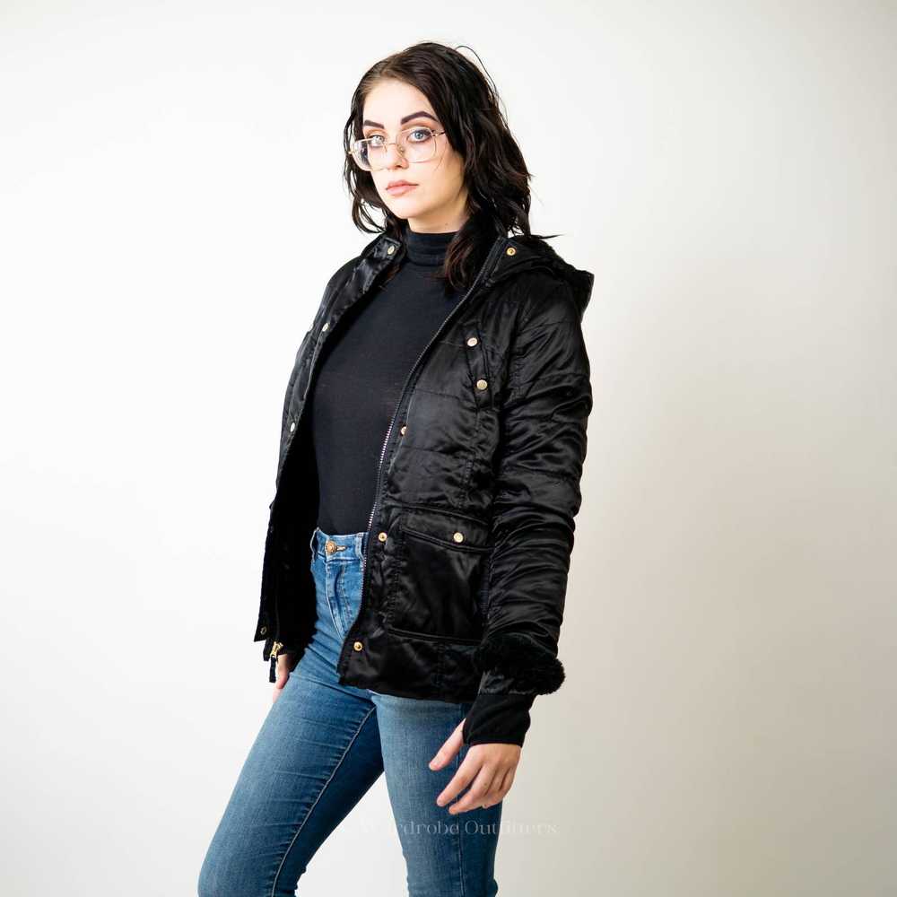 Lands End Lands' End Black Puffer Coat Jacket - M - image 5