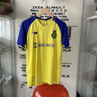 MEN'S FC AL-NASSR 2019/2020 HOME SHIRT JERSEY MAILLOT FOOTBALL SOCCER SIZE  L