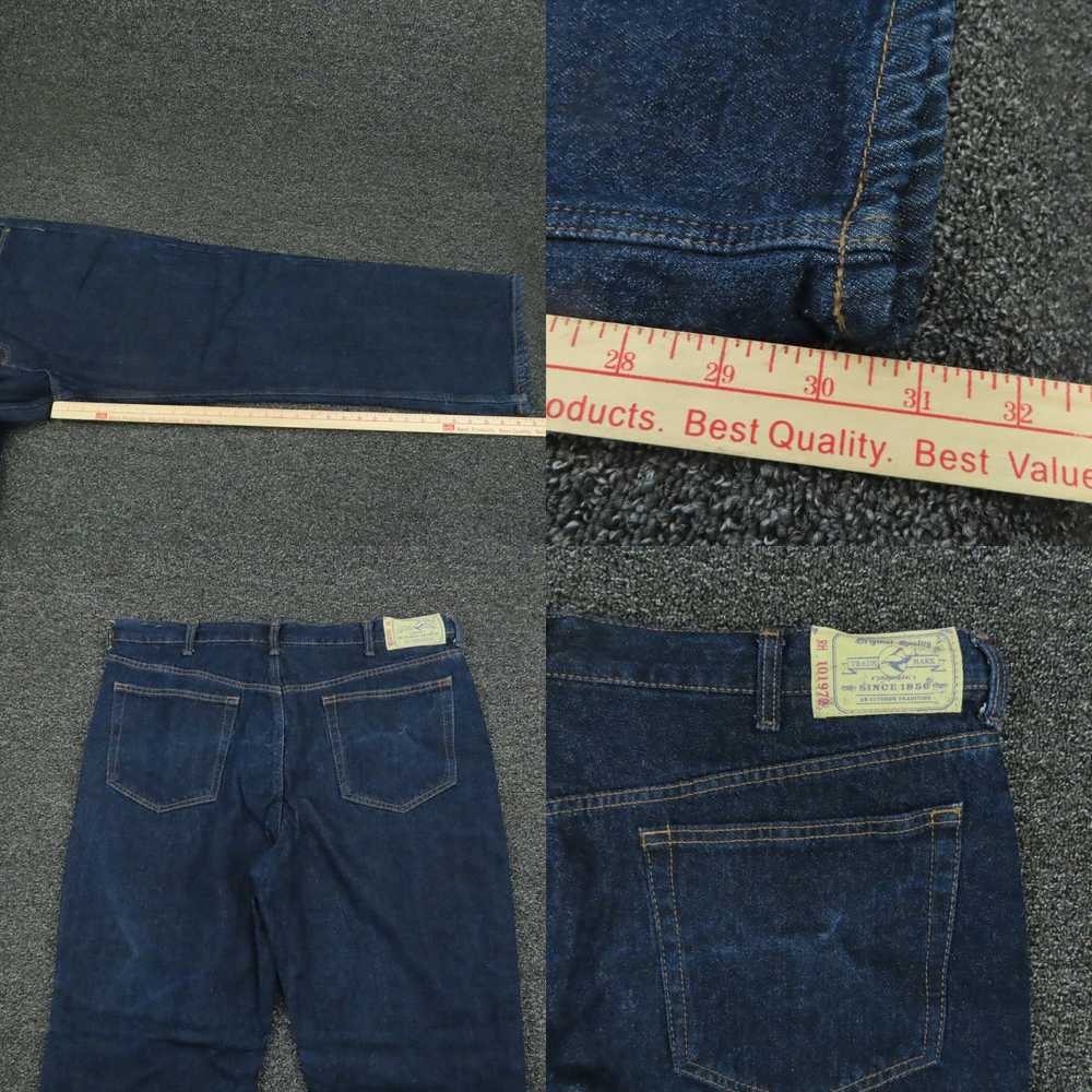 Vintage Redhead Jeans Adult 40x32 Blue Straight C… - image 4