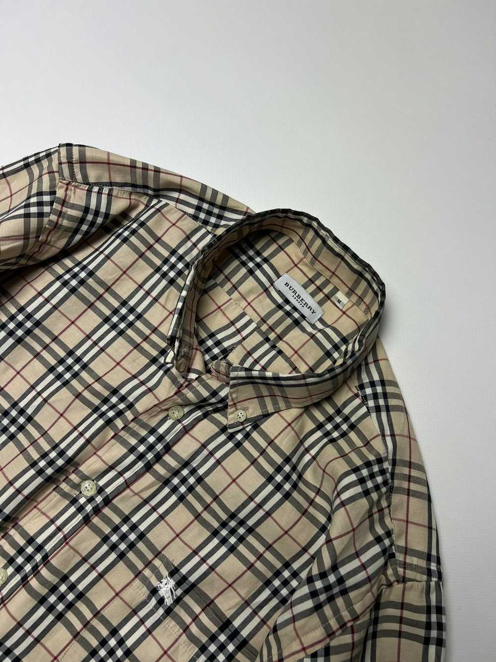 Burberry × Vintage Vintage 90s Burberry nova chec… - image 4