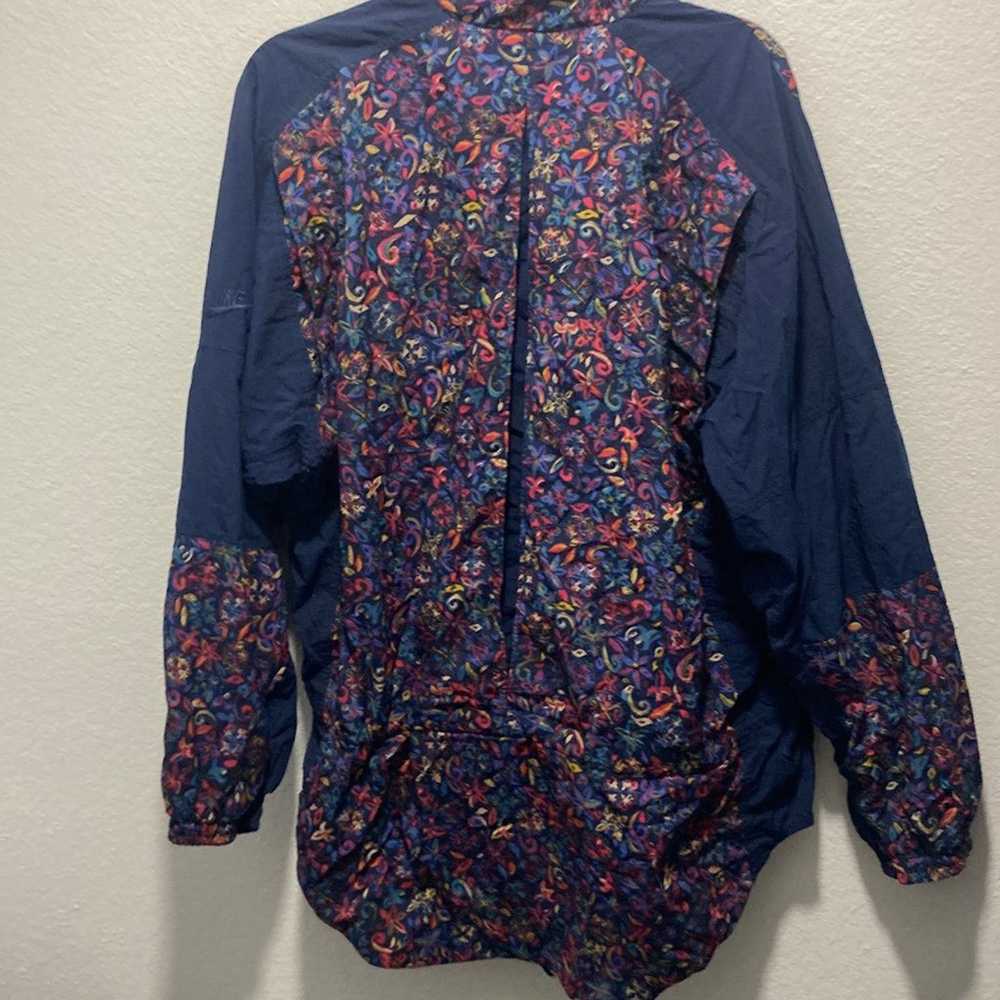 nike all over print vintage zip up jacket fits me… - image 5