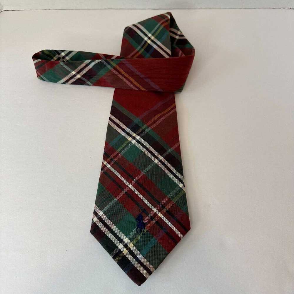 Polo Ralph Lauren POLO Ralph Lauren Plaid Tie Bur… - image 1